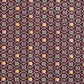 vintage katazome stencil dyed paper. Brown paper with white check motifs. 