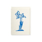 small greetings card of three blue snowdrops, by Archivist Gallery