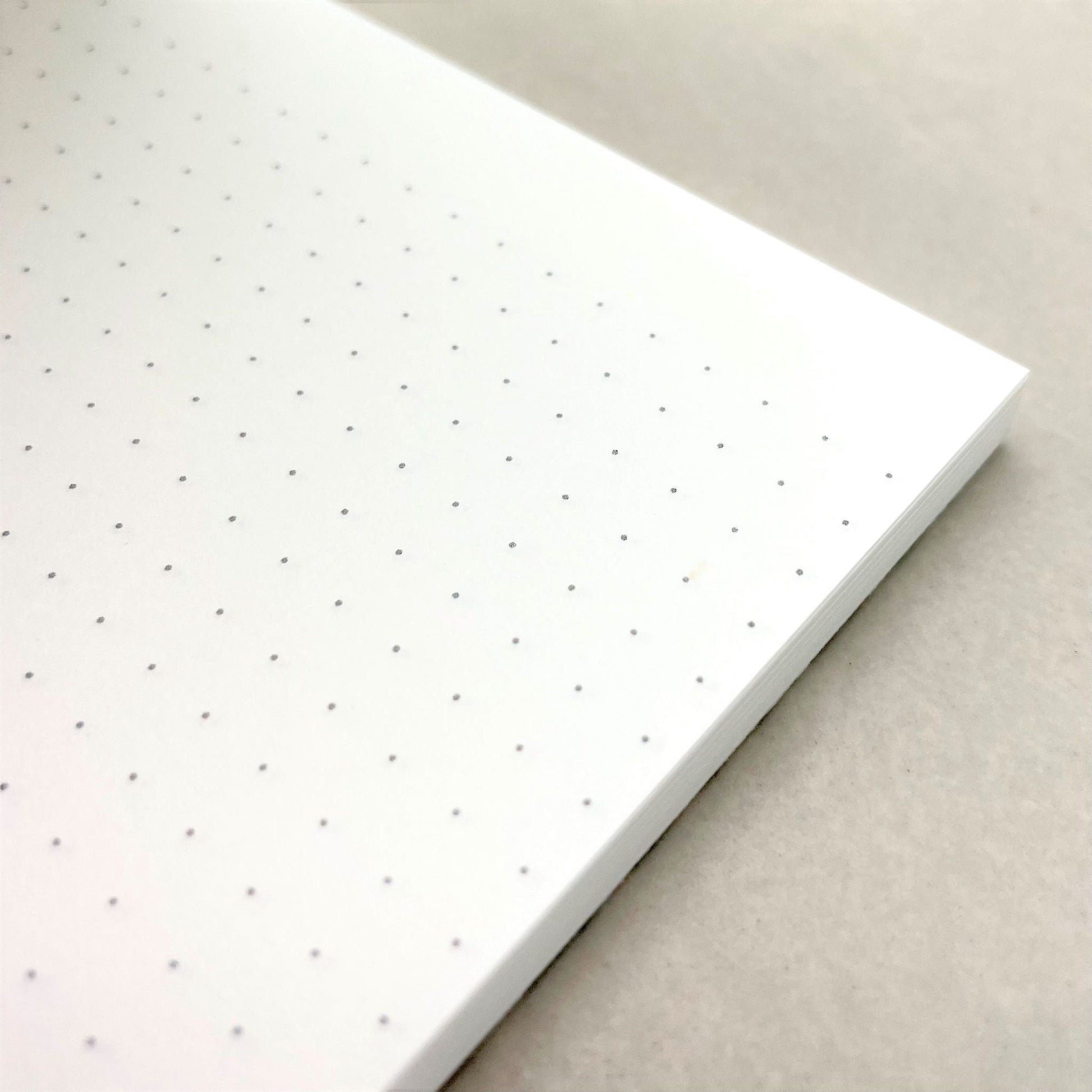 A5 softback notebook, with dotted inner pages